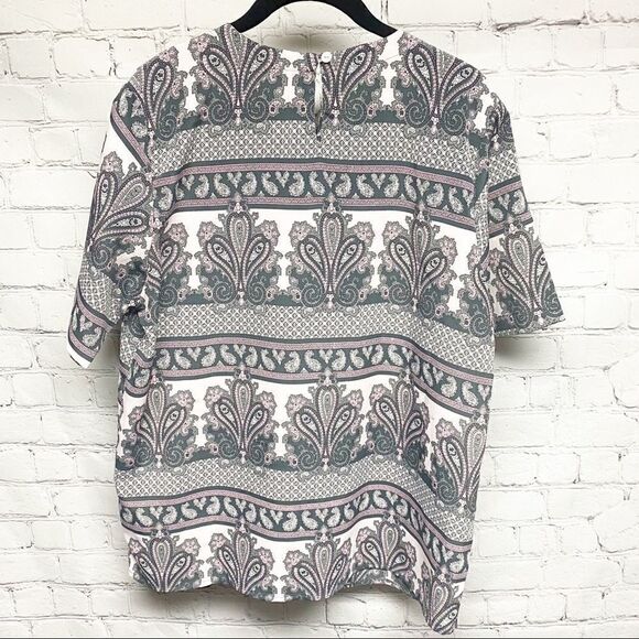 Vintage paisley blouse - Picture 3 of 6